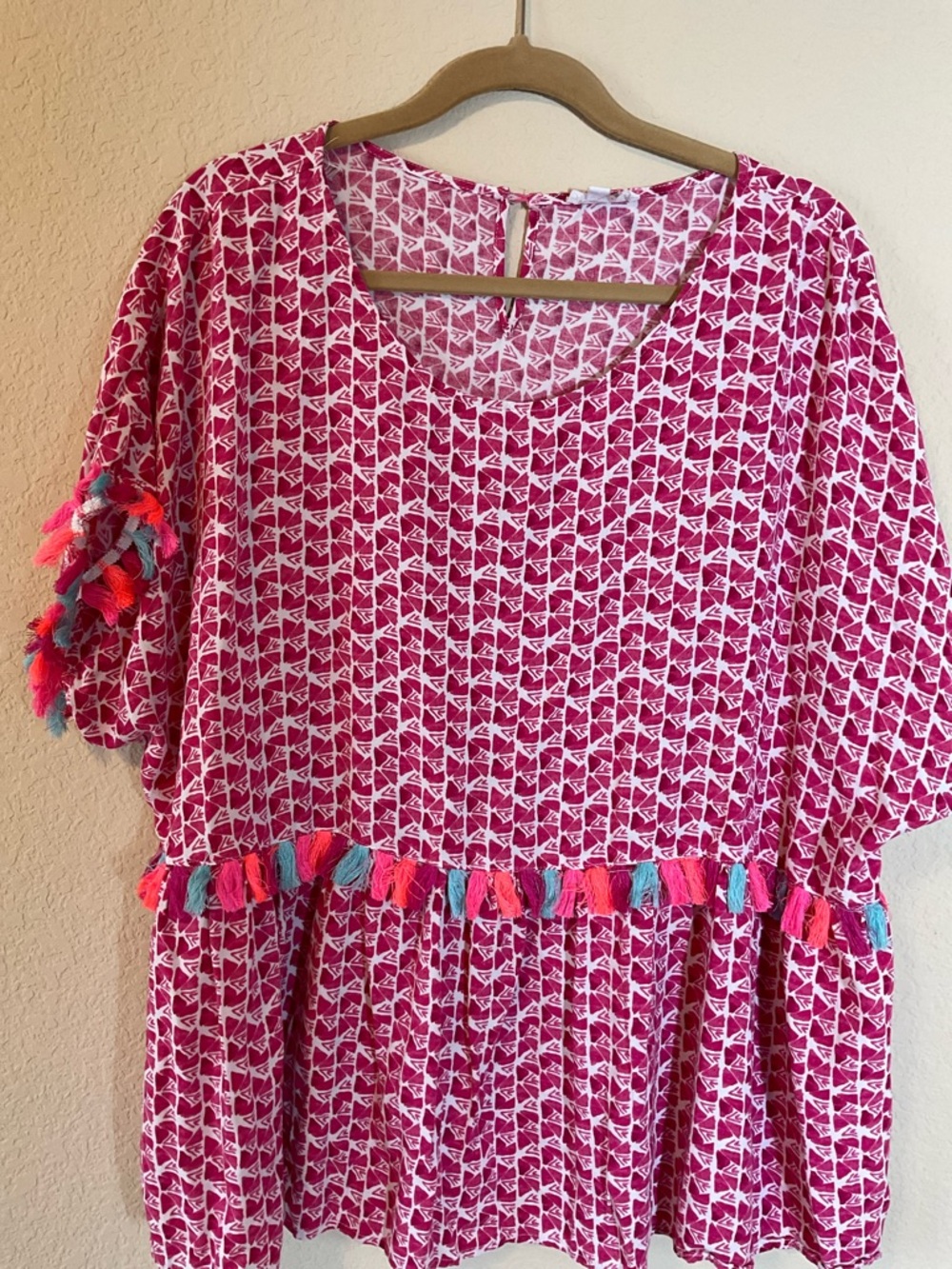ChicSoul Fun Floaty Lightweight Top. Size 3X - Picture 3 of 7